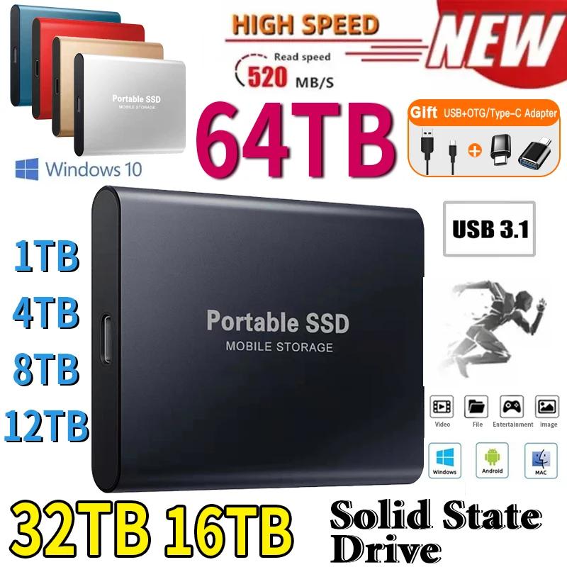 ޴ SSD  ϵ ̺,   ָ Ʈ ̺, 1TB, 2TB  丮, PC, Mac ϵ ũ 